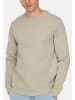 ONLY & SONS Sweatshirt Ceres in Schwarz / beige
