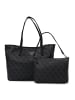 Guess Victtoria Shopper Tasche 33 cm in coal logo