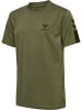 Hummel Hummel T-Shirt Hmlactive Multisport Kinder Atmungsaktiv Schnelltrocknend in OLIVE NIGHT