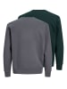 Jack & Jones 2er-Pack Sweatshirt in Scarab