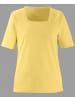 WITT WEIDEN Kurzarmshirt in gelb