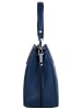 Cluty Umhängetasche echt Leder in blau
