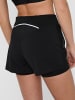 Only Play Kurze Capri Sport Leggings Stretch Fitness Hose Shorts ONPPERFORM in Schwarz-2