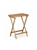 relaxdays Tabletttisch in Natur - (B)50 x (H)66 x (T)38,5 cm