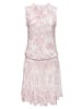Buffalo Jerseykleid in creme-pink bedruckt