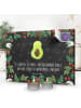 Mr. & Mrs. Panda Duftkerzen Adventskalender Avocado Kern mit Spruch in Kreidetafel