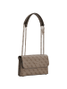 Guess ECO Erica Convertible Xbody - Schultertasche 24 cm (coal logo) in latte logo