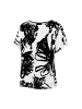 Mart Visser Camilla Print Top Schwarz/Weiß