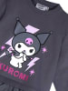 Cerda Langarmkleid Hello Kitty Kuromi mit Tüllrock in Dunkelgrau