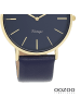 Oozoo Analog-Armbanduhr Oozoo Vintage Series blau groß (ca. 40mm)