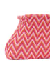 aleida Women Clutch in Orange Multicolor