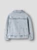 name it Jacke in Light Blue Bleached Denim