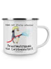 Mr. & Mrs. Panda Kaffeetasse Feuerwehrmann Leidenschaft mit Spruch in Weiß
