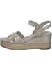 Tamaris Keilsandaletten in champagne