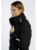 DreiMaster Maritim Winterjacke in Schwarz Türkis