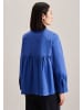 Seidensticker Hemdbluse Regular in Mittelblau