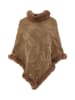 CHANI Damen Poncho in Beige