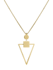LIEBESKIND BERLIN Halskette The Geometric in gold