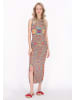 IZIA Women Dress in blue multicolor