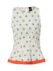 MARC CAIN COLLECTIONS Bluse in weiß orange
