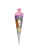 ROTH Schultüte groß Blumenpferde 70 cm, Glitter in Lila
