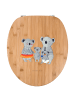 Mr. & Mrs. Panda WC Brille Koala Familie ohne Spruch in Braun