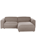 Beliani Ecksofa FAABORG in Beige/Schwarz - (W) 250 x (H) 73 x (L) 162 cm