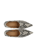 Bianco Mules in WhiteSnake