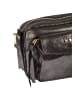 FELIPA Damen Schultertasche Aus Leder in Silber