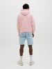Jack & Jones Kapuzenpullover in Tickled Pink