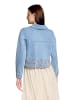 CARTOON Jeansjacke mit Stickerei in Blau