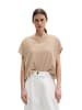 Marc O'Polo Feinstrick-Pullover loose in Sandpaper