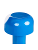 Beliani Tischleuchten BESOS in Blau - (W) 12 x (H) 21 x (L) 12 cm