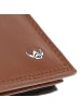Golden Head Polo Geldbörse RFID Schutz Leder 11 cm Geldscheinklammer in cognac