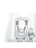 Mr. & Mrs. Panda Laterne Pinguin & Maus Wanderer mit Spruch in Transparent