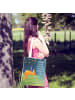 Mr. & Mrs. Panda Shopper-Tasche Fuchs Sterne Design mit Spruch in Weiß