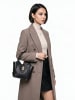 Forty degrees Handtasche CALDRINA - S echt Leder in schwarz