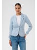 Kaffe Blazer Kinnie Regular fit in Blue Fog/Chalk Stripe