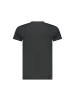 ACCADEMIA MILITARE Schwarz Baumwolle Herren T-Shirt