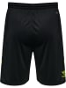 Hummel Verstellbare Taille Kurze Hose Hmlcore Erwachsene in BLACK/LIME POPSICLE