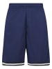 Urban Classics Mesh Short in darkblue/black/white