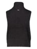 Zero  Strickweste mit Reißverschluss in Black Beauty