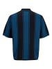 JACK & JONES Junior Gestricktes Polo in Black