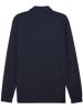 Puma Polo "Cloudspun Longsleeve Midweight Polo" in Blau