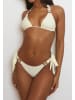 Moda Minx Bikini Top Amour Triangle in Beige