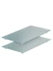 Zeller Glasschneideplatten, 2-er Set in Transparent