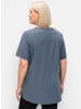 sheego T-Shirt in rauchgrau