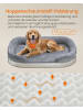 Feandrea Hundebett Blomfy in Hellgrau - (B)106 x (H)18 x (T)76 cm
