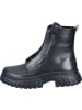 rieker Schnürstiefeletten in schwarz/schwarz