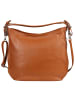 Florence Florence Schultertasche Leder tan, mittelbraun ca. 38cm